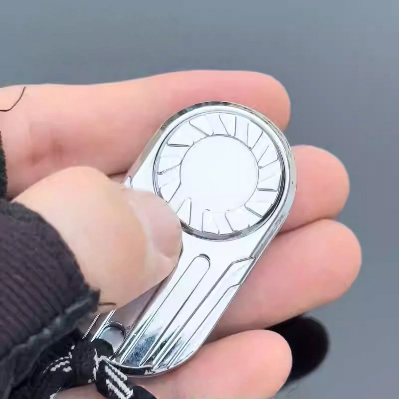 EDC Dragon Fidget Slider: Metal Magnetic Push Card Toy for Anxiety & Stress Relief - Image 3